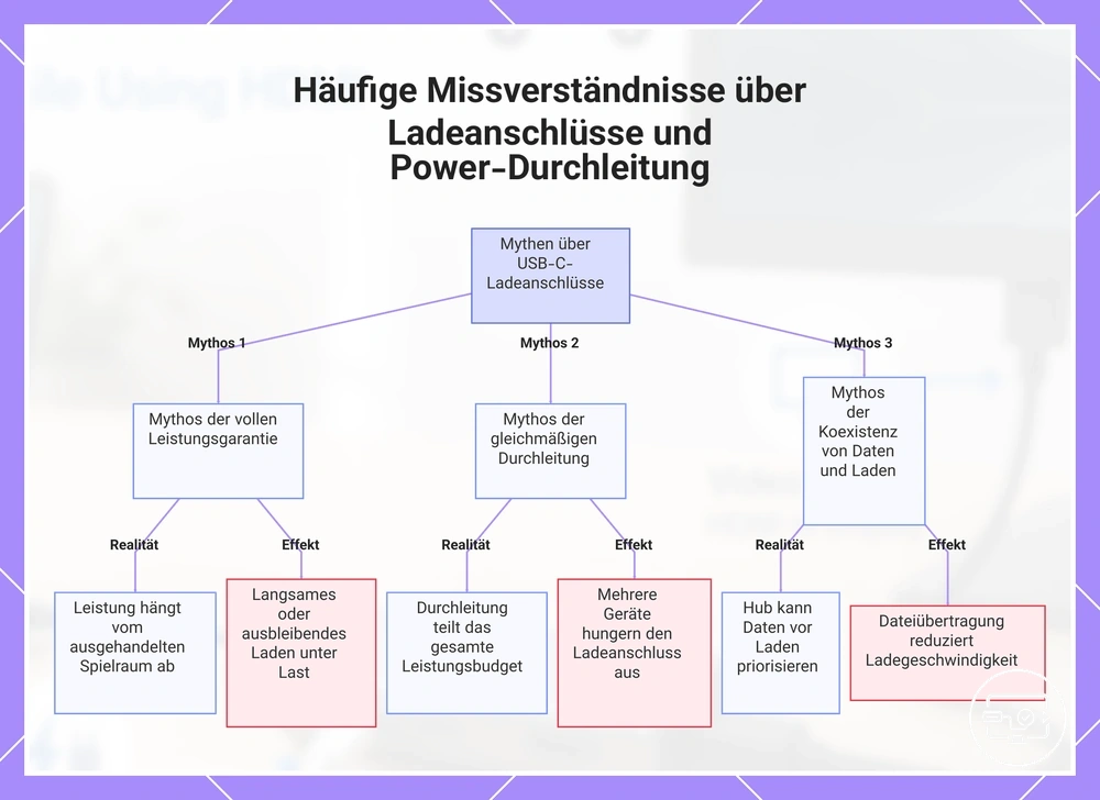 Häufige Missverständnisse zu USB‑C-Ladeanschlüssen und PD-Passthrough