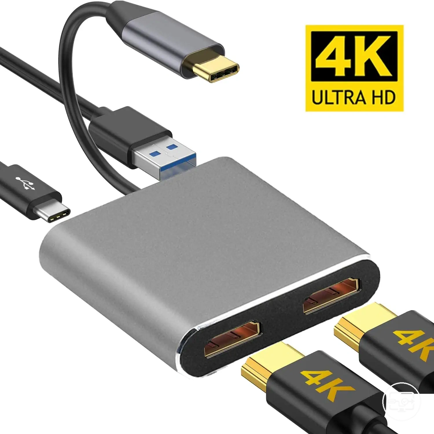 USB-C hub with HDMI 4K