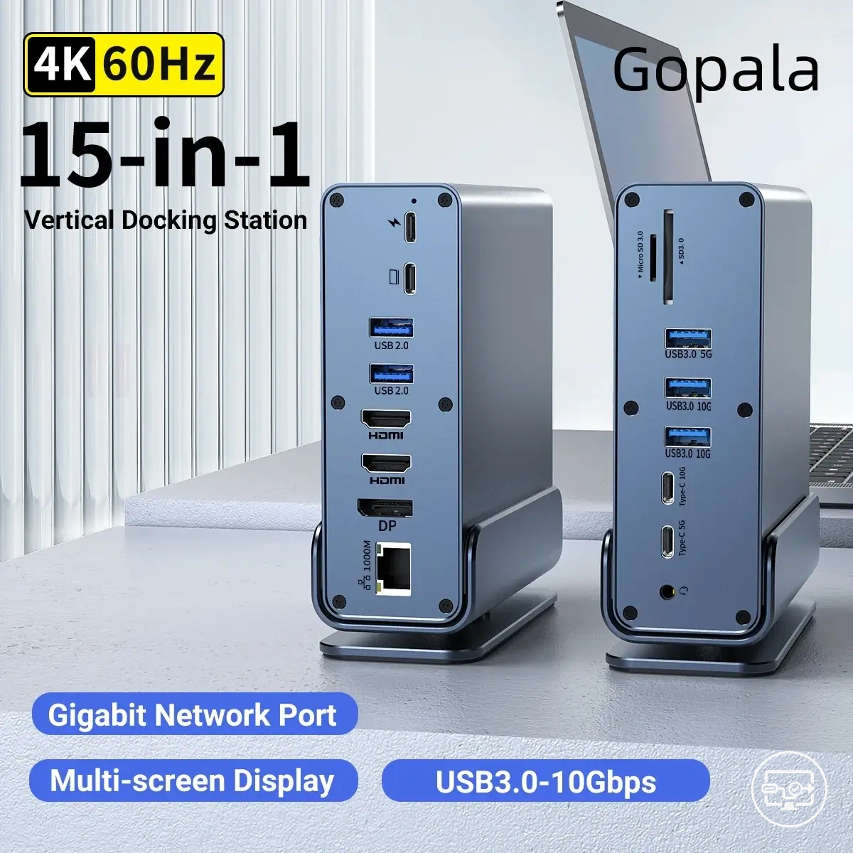 Hub USB-C con HDMI 4K 60 Hz