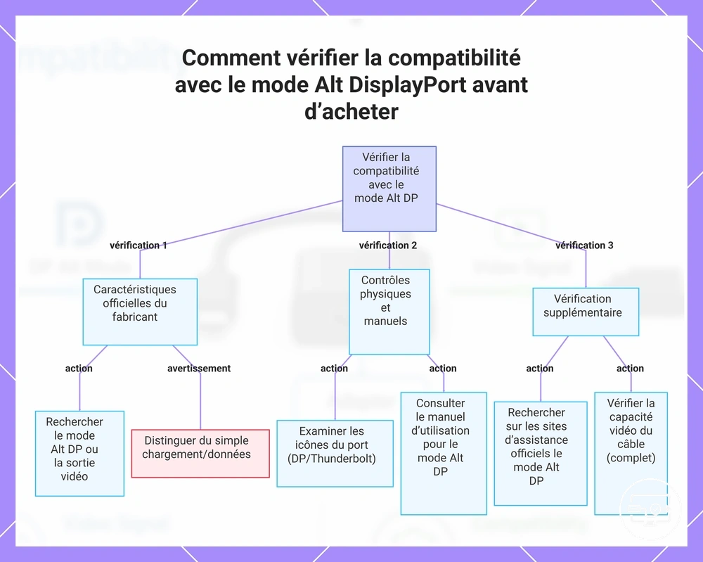 Comment vérifier la compatibilité avec le DisplayPort Alt Mode avant d’acheter