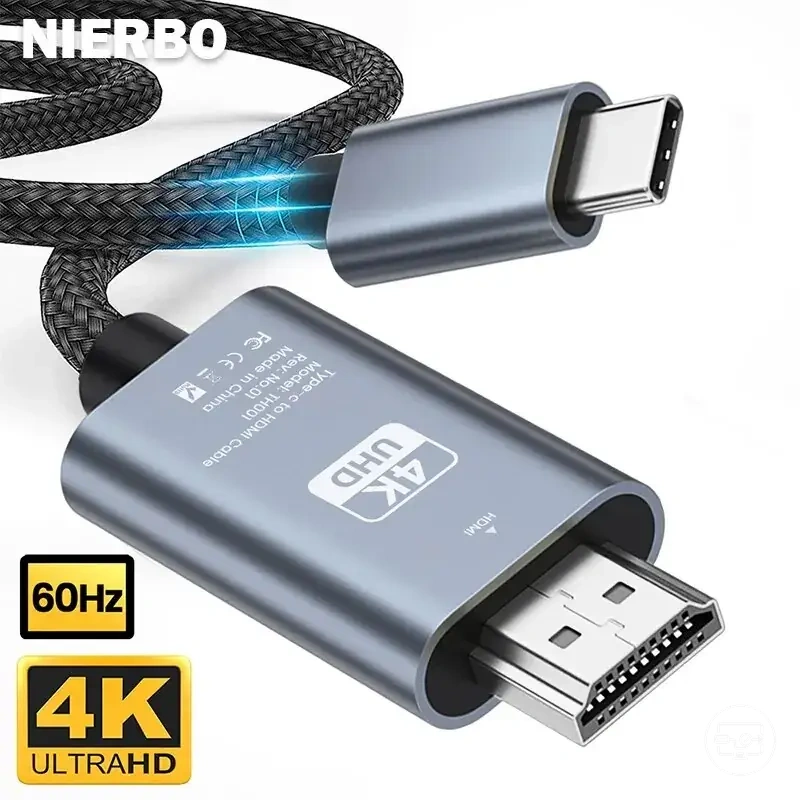 USB-C HDMI kablosu 4K